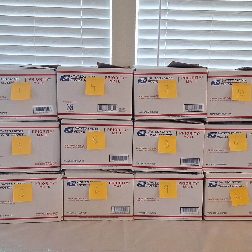 Mystery boxes with disney items